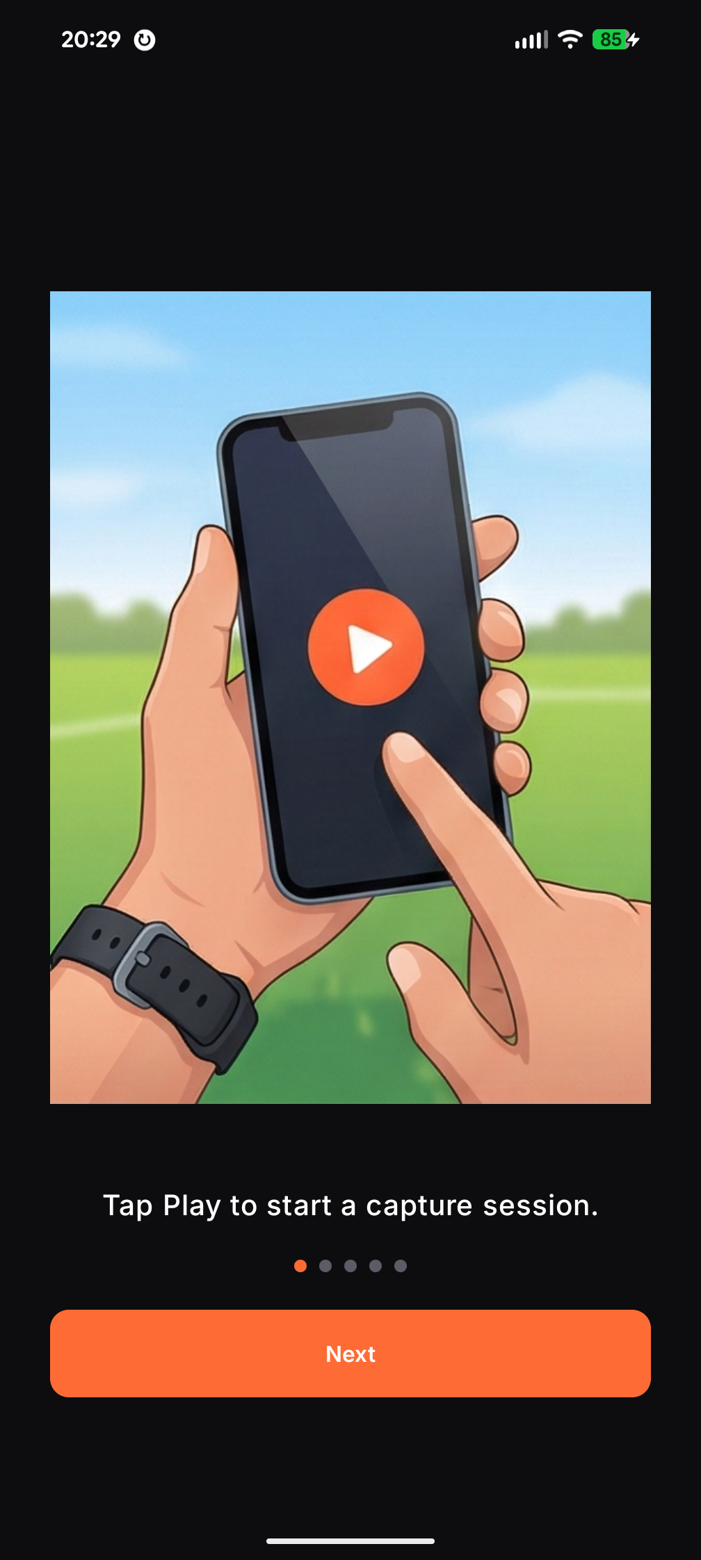 Step 1: Point and place